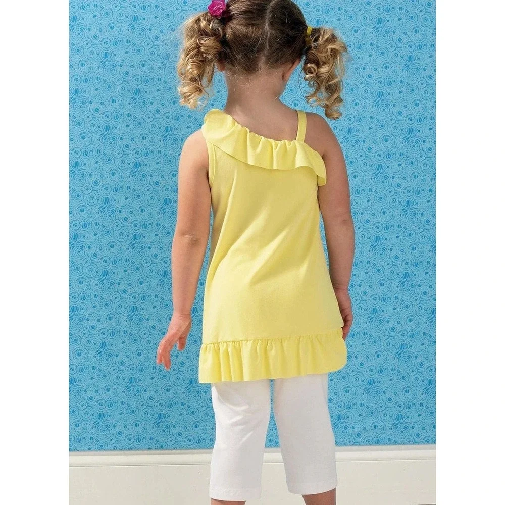 Kwik Sew Sewing Pattern 3984 Tops Shorts Pants Girls Size XXS-L UNCUT